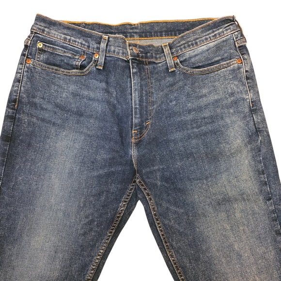 Levi's Men's 511 Straight Blue Jeans Size 36 - Picture 4 of 10